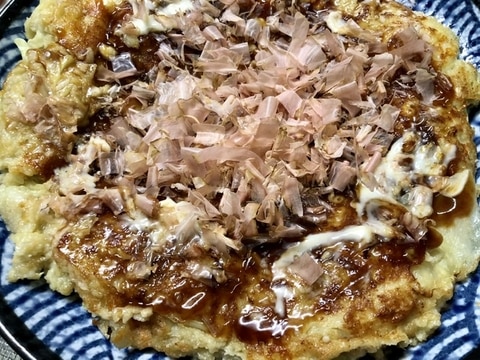 【ガサツ料理】免疫↑!レンコン生地でお好み焼き風